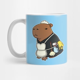 Capybara Maid Costume Mug